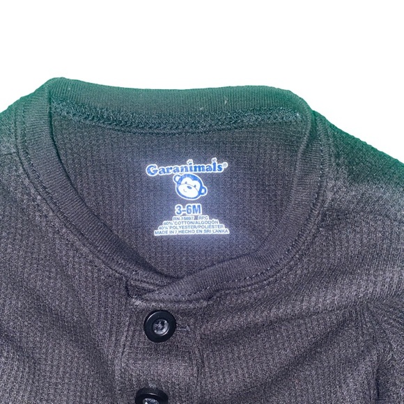 ♥️ Garanimals 3-6 months long sleeve onesie - Picture 2 of 2